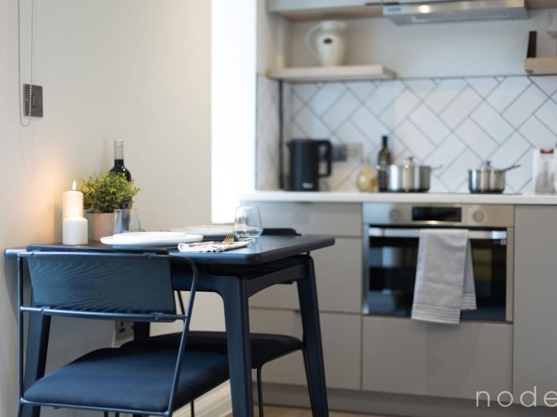 Node London Brixton - Apt 04 - Dining Room - Kitchen -1 WM