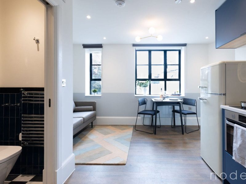 Node London Brixton - Apt 24 - Bathroom - Living Room - Kitchen-1 WM