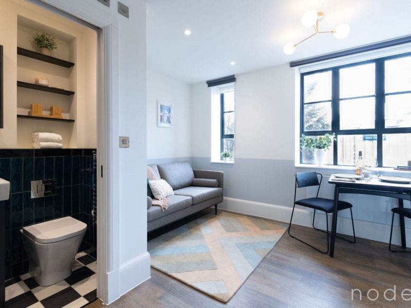 Node London Brixton - Apt 24 - Bathroom - Living Room - Kitchen-2 WM
