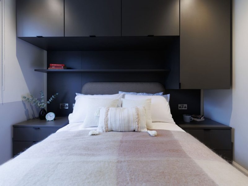 Node London Brixton - Apt 41 - Bedroom Detail-3