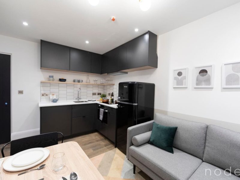 Node London Brixton - Studio_ Kitchen_Living Room 3 WM