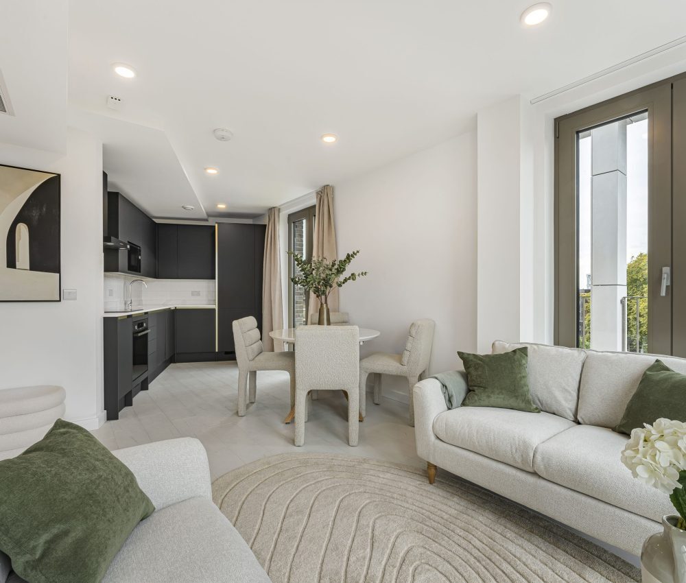 Node Limehouse PH 3 Bed - living dining kitchen - 22_64964