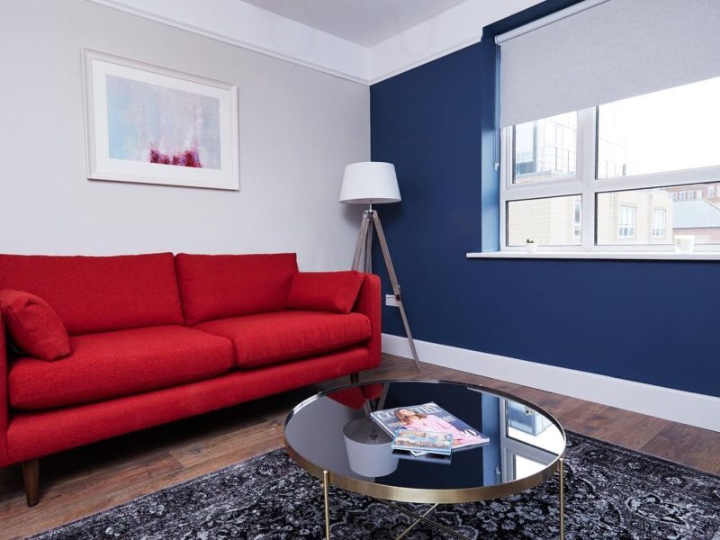 Node Living Fitzwilliam Square - Coliving Room Standard - Living Room-2