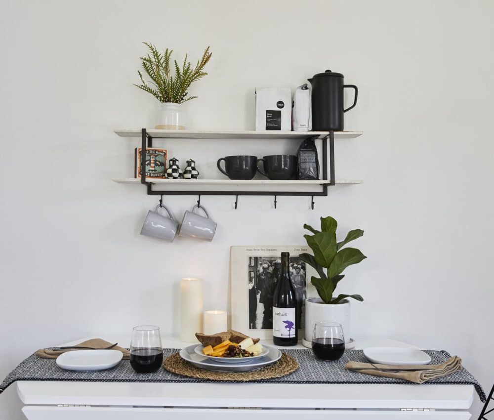 Node Living Los Angeles - Furnished Apartment 908 Everett 2BED - Living Room-3