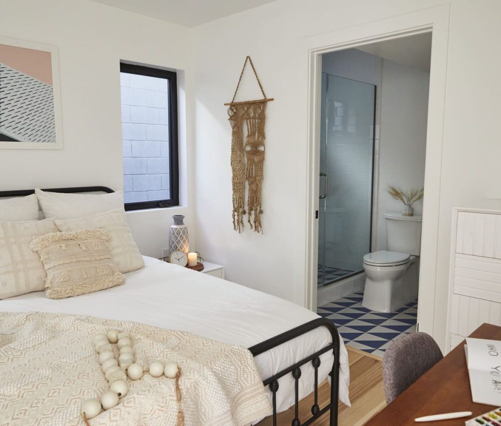 Node Living Los Angeles - Furnished Apartment 914 Everett 3BED - Bedroom-4