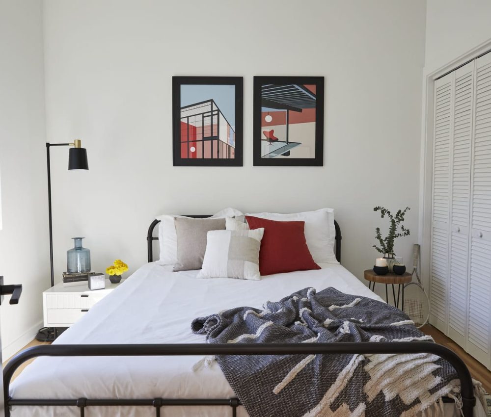 Node Living Los Angeles - Furnished Apartment 914 Everett 3BED - Bedroom-9