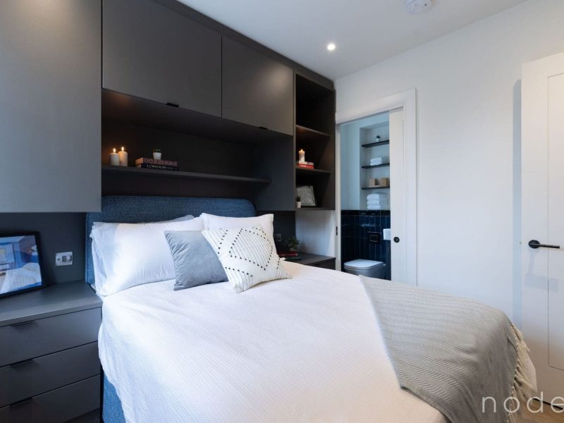 Node London Brixton - Apt 07 - Bedroom - Bathroom-1 WM
