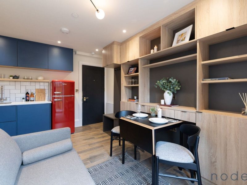 Node London Brixton - Apt 07 - Living Room - Dining Room - Kitchen-1 WM