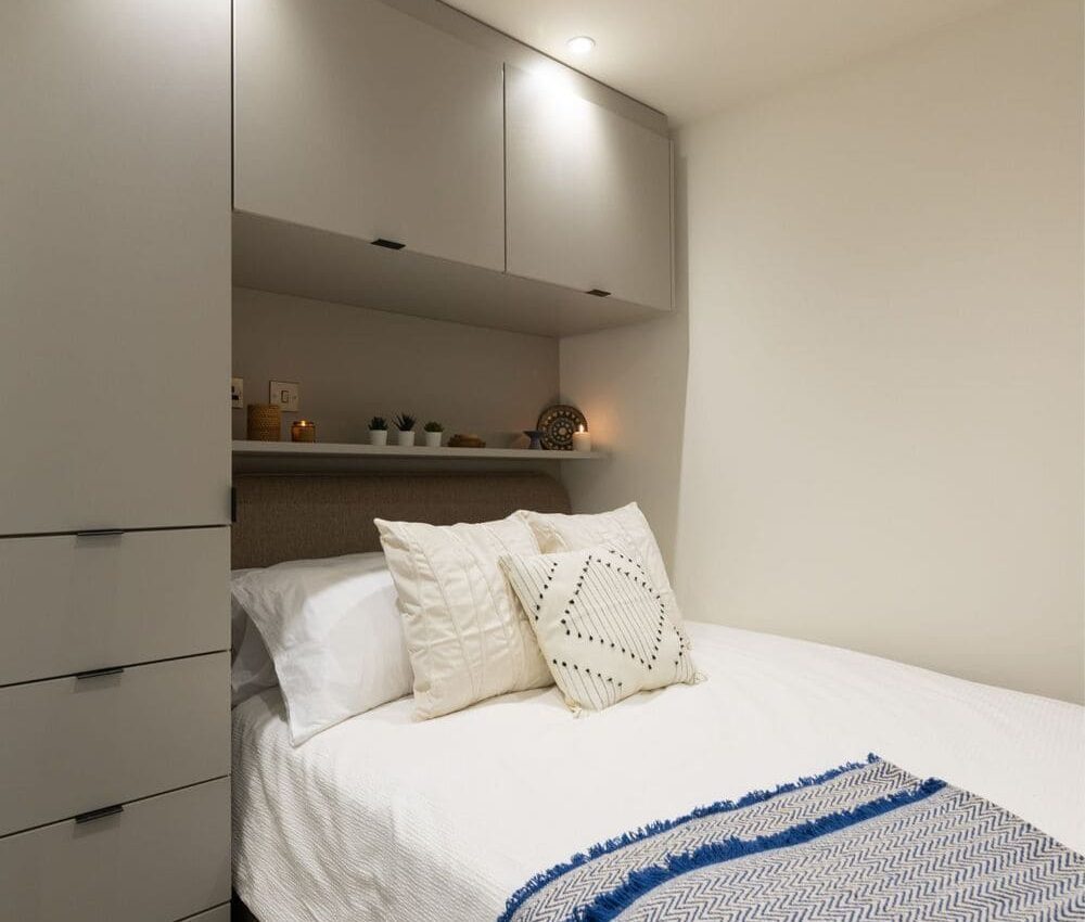 Node London Brixton - Apt 09 - Bedroom-1 WM