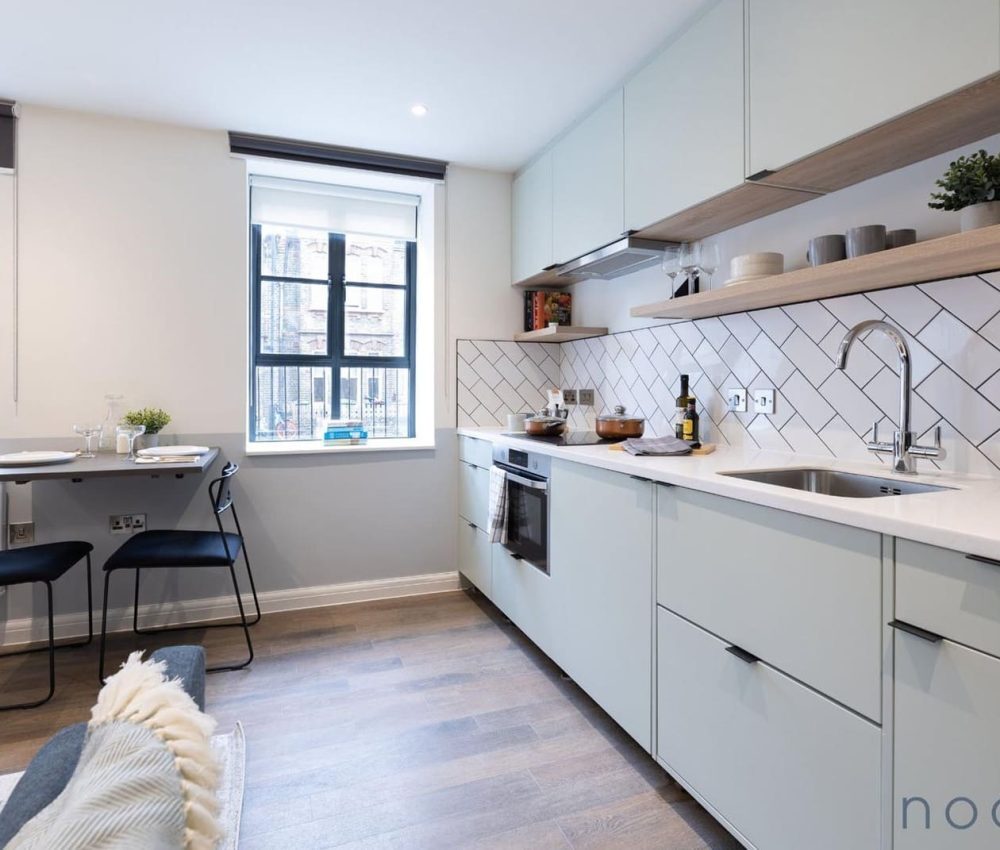 Node London Brixton - Apt 10 - Kitchen- Dining Room-1 WM