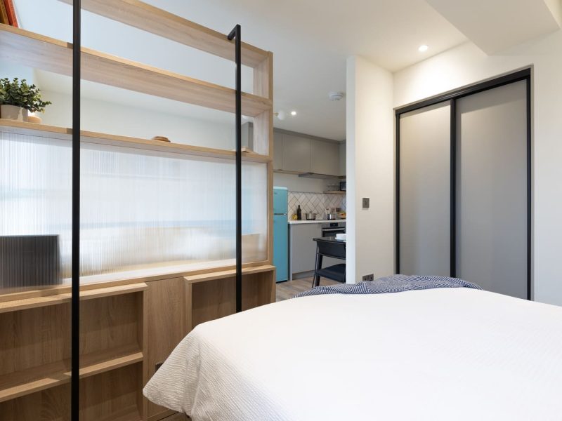 Node London Brixton - Apt 22 - Bedroom - Kitchen-1