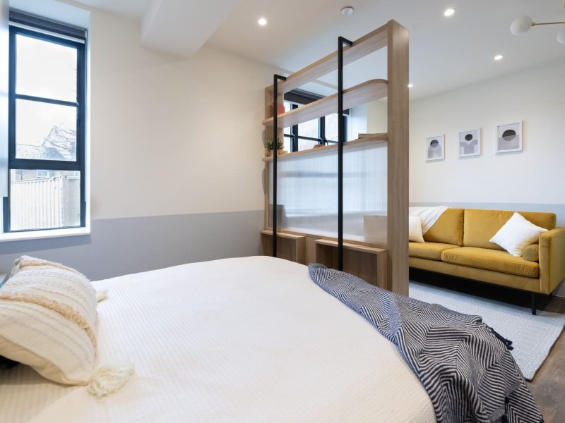 Node London Brixton - Apt 22 - Bedroom - Living Room-2