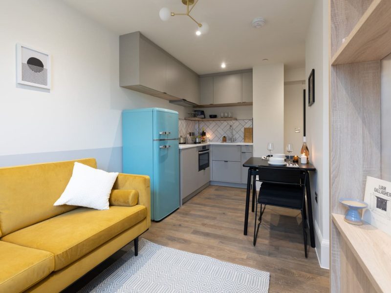 Node London Brixton - Apt 22 - Kitchen - Living Room - Dining Room-2