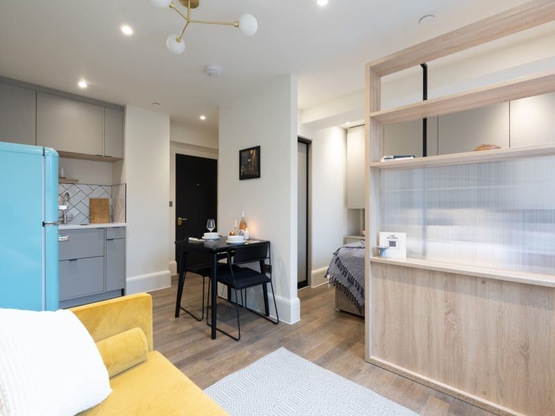 Node London Brixton - Apt 22 - Kitchen - Living Room - Dining Room-3