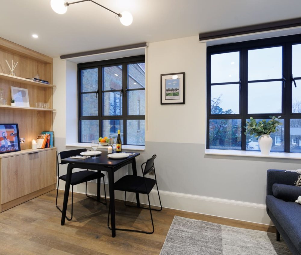 Node London Brixton - Apt 53 - Dining Room- Living Room-1